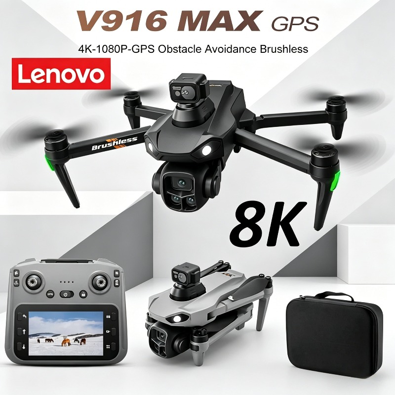 Drone Photogrammetry - طائرة لينوفو V916MAX الاحترافية بدون طيار