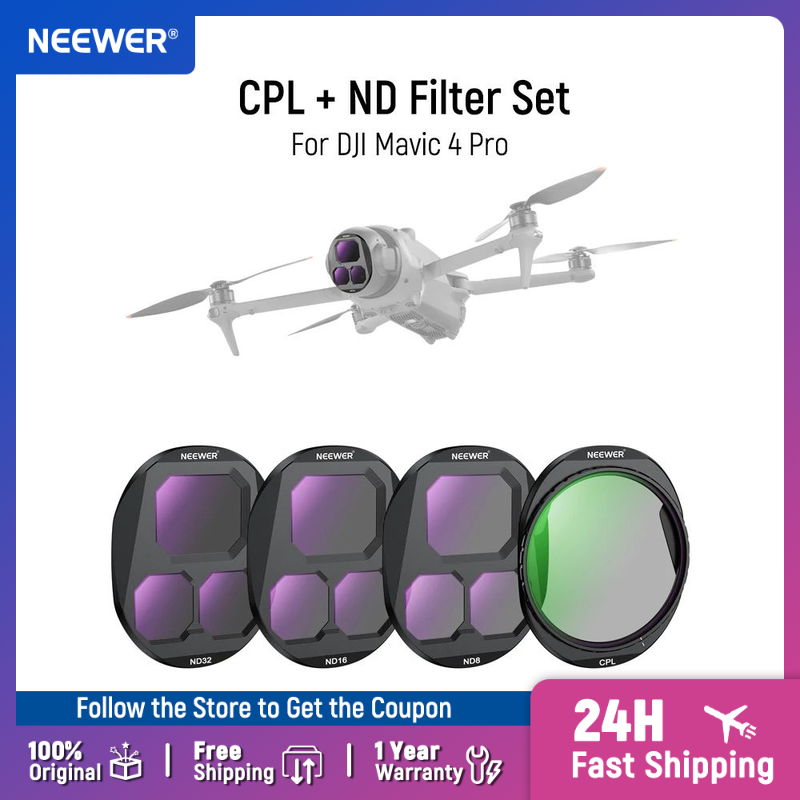 Drone Ndvi - NEEWER CPL + ND مجموعة مرشحات