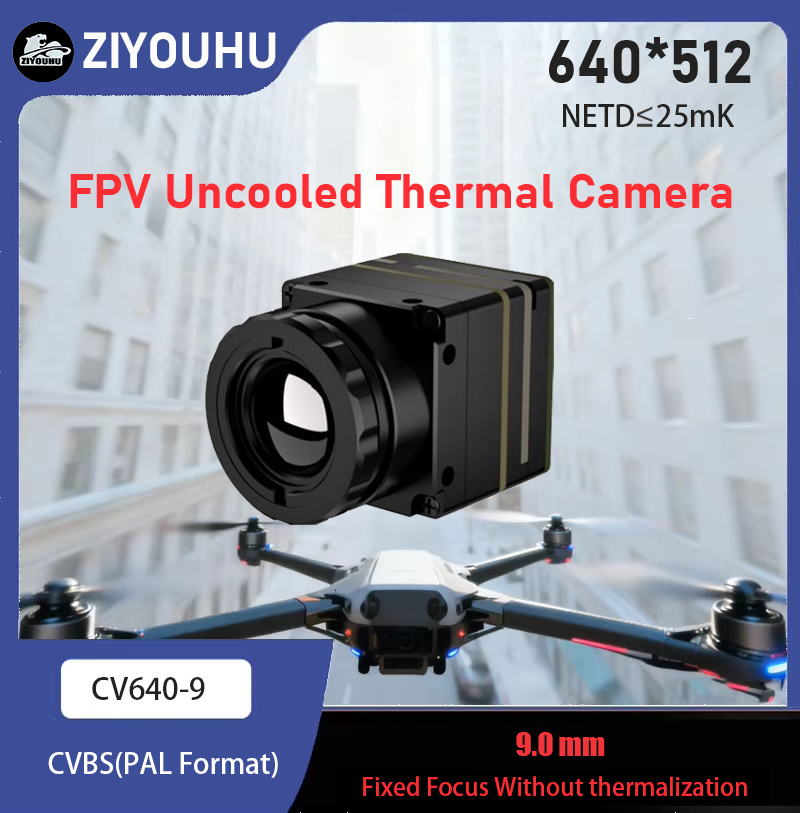 Drone Thermal Imaging - وحدة كاميرا حرارية جديدة من ZIYOUHU