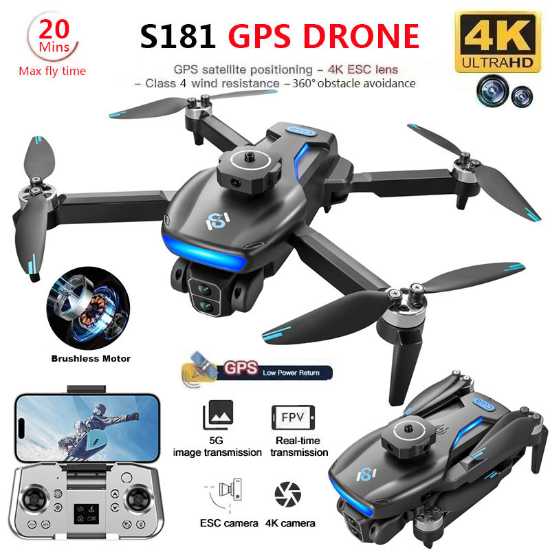 Drone Surveying - مروحية رباعية احترافية بدون فرش ،