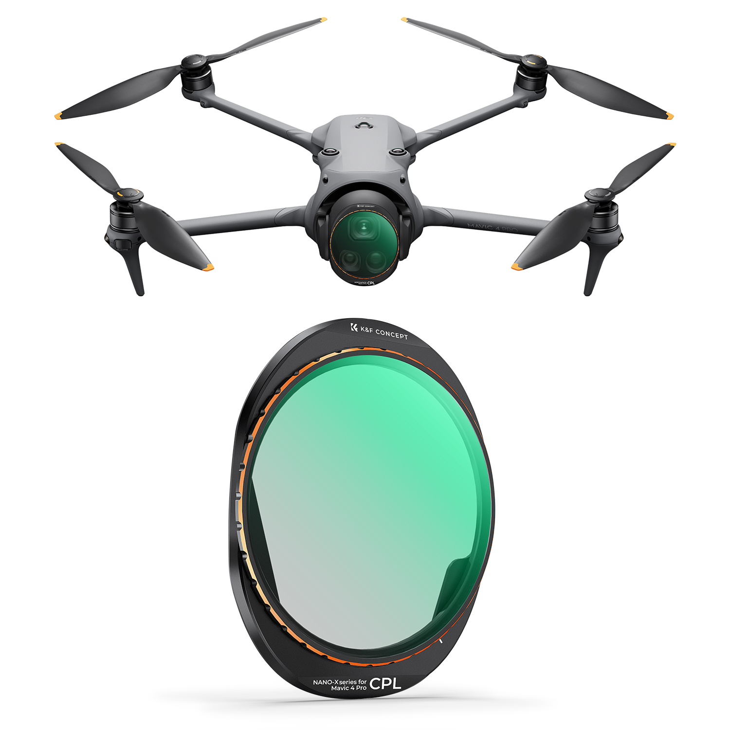 فلتر استقطاب دائري محسن من K&F - مراجعة Drone Ndvi وسعره