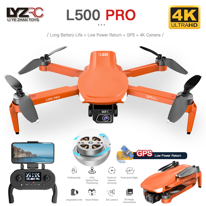 L500 PRO GPS Drone 4K Profesio - مراجعة Drone Surveying وسعره