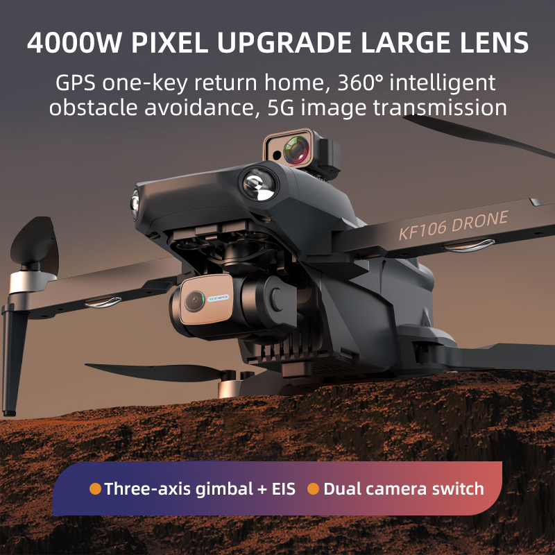 2022 جديد KF106 ماكس الطائرة ب - مراجعة Drone Surveying وسعره