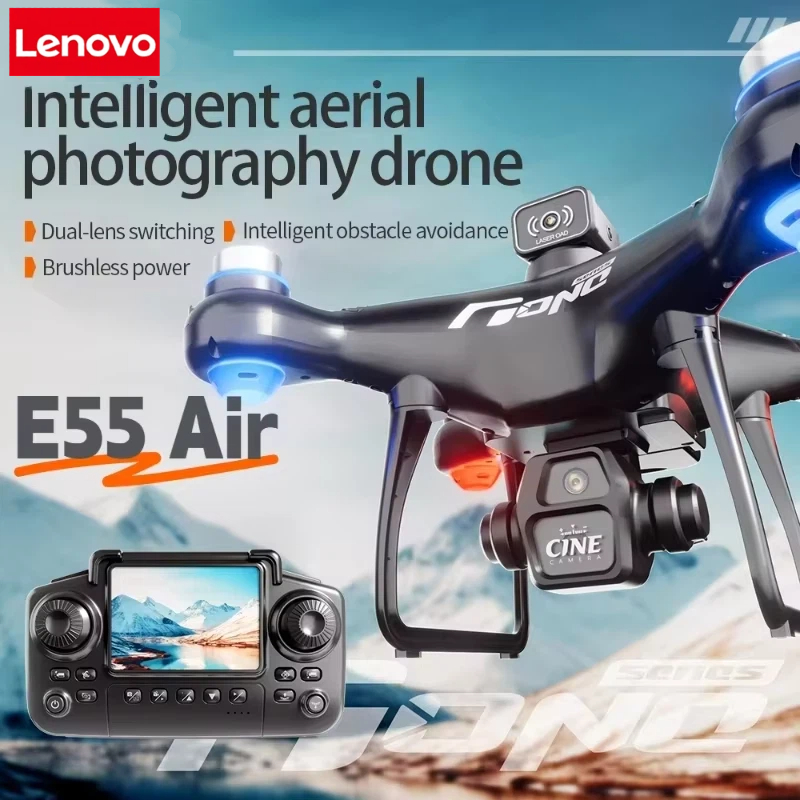 Lenovo E55 Drone Mini Dual Cam - مراجعة Drone Multispectral وسعره