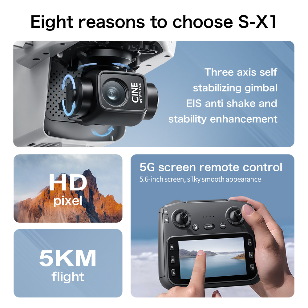طائرة لينوفو S-X1 بدون طيار 8K - مراجعة Drone Photogrammetry وسعره