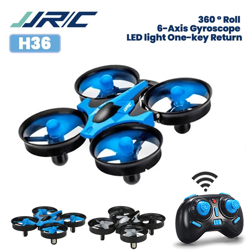 طائرة بدون طيار صغيرة JJRC H36 - مراجعة Drone Video Production وسعره