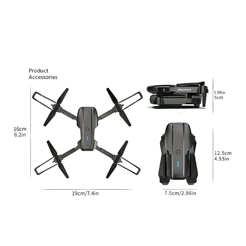 طائرة بدون طيار FACEGLE UAV E9 - مراجعة Drone Cinematic وسعره
